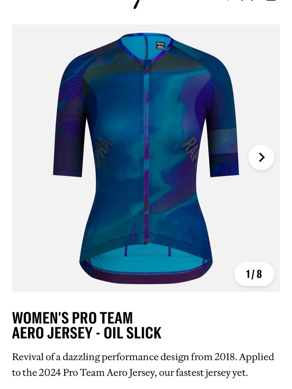 Rapha Pro Team Aero Jersey - Oil Slick